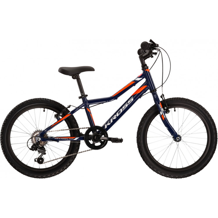 Detský bicykel 20 Kross Hexagon Mini1.0 modro oranžový